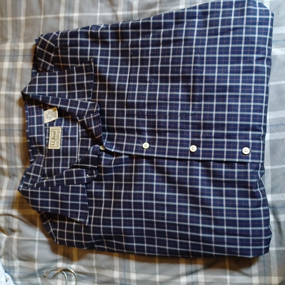 L.L. Bean short sleeve button up